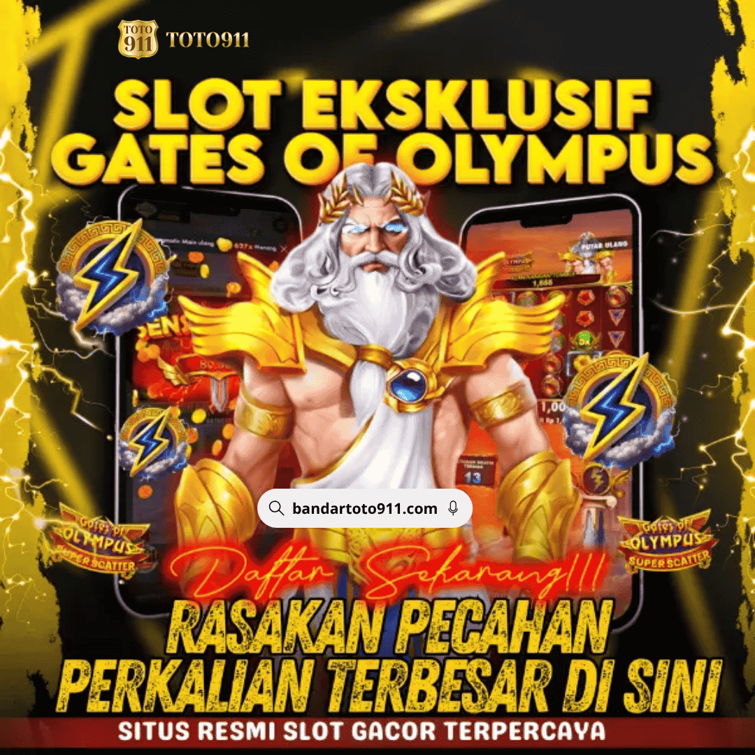 TOTO911 : Link Situs Slot Gacor Hari ini Modal Receh Bisa Maxwin
